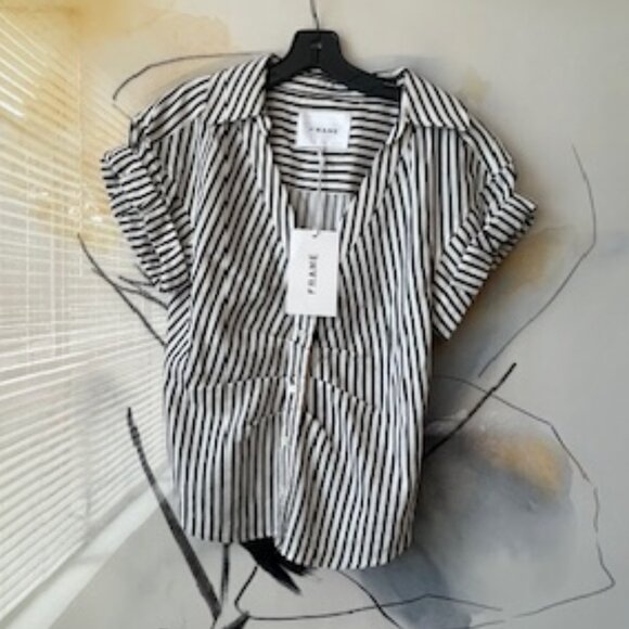 FRAME Tops - FRAME Striped Top